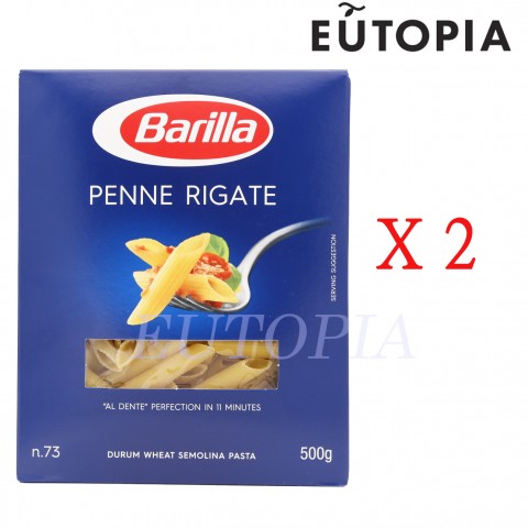 Barilla百得阿姨 (2包裝) 意大利長通心粉 n.73 (500g)8076802085738